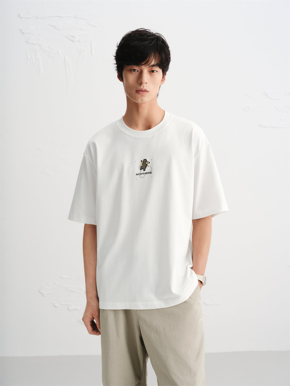 Men's Heavyweight Embroidered T-Shirt
