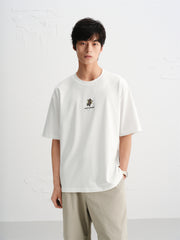 Men's Heavyweight Embroidered T-Shirt