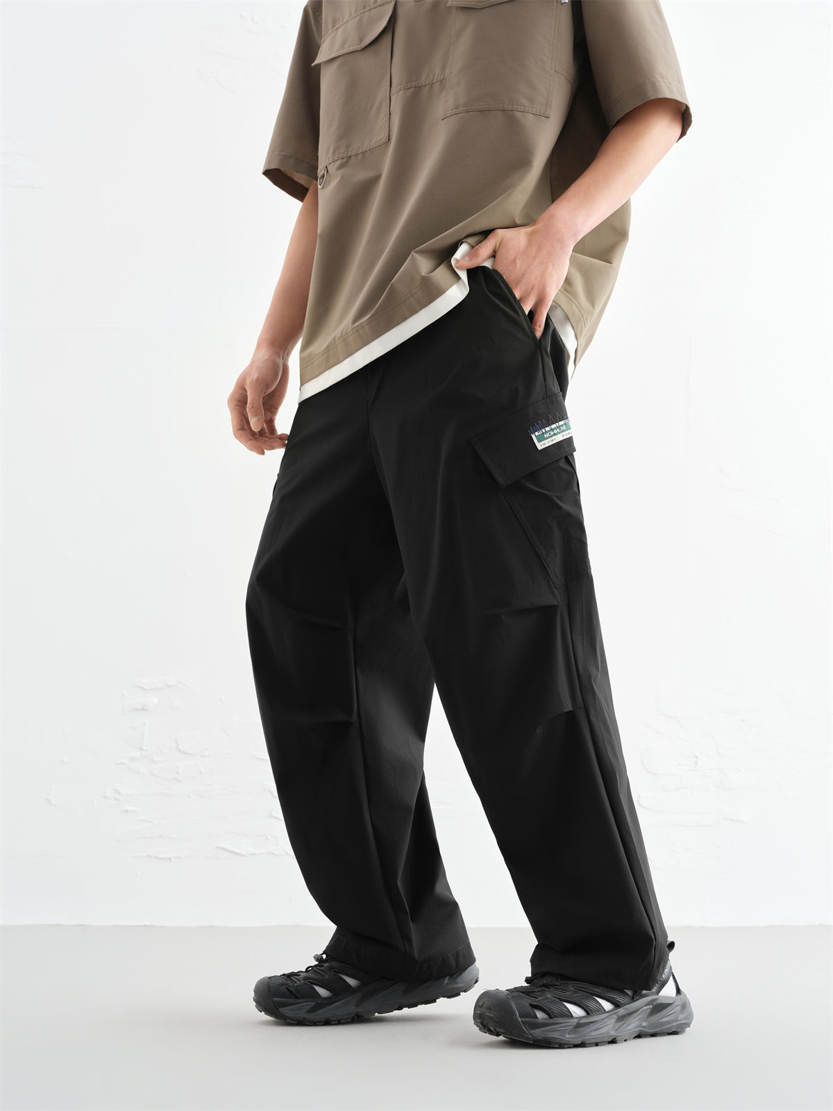 Men's Utility Pants with Patch Pockets