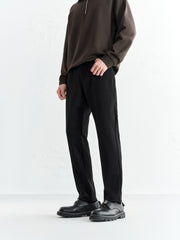 Men's Warm Slim-Fit Solid Jeans