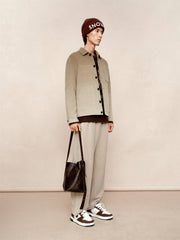 Men's Gradient Sheep Wool Jacket