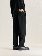 Men's Drawstring Straight Trousers