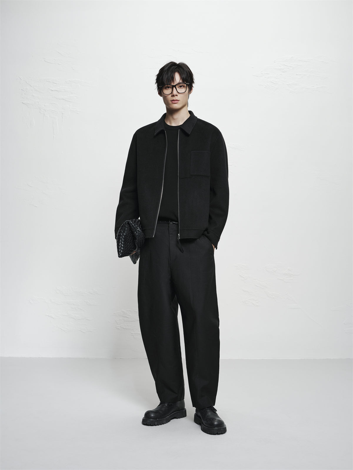 Men's Lightweight Double-Face Wool Jacket