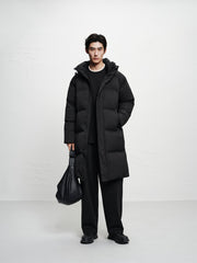 Men's Long Outdoor Thermal Down Coat