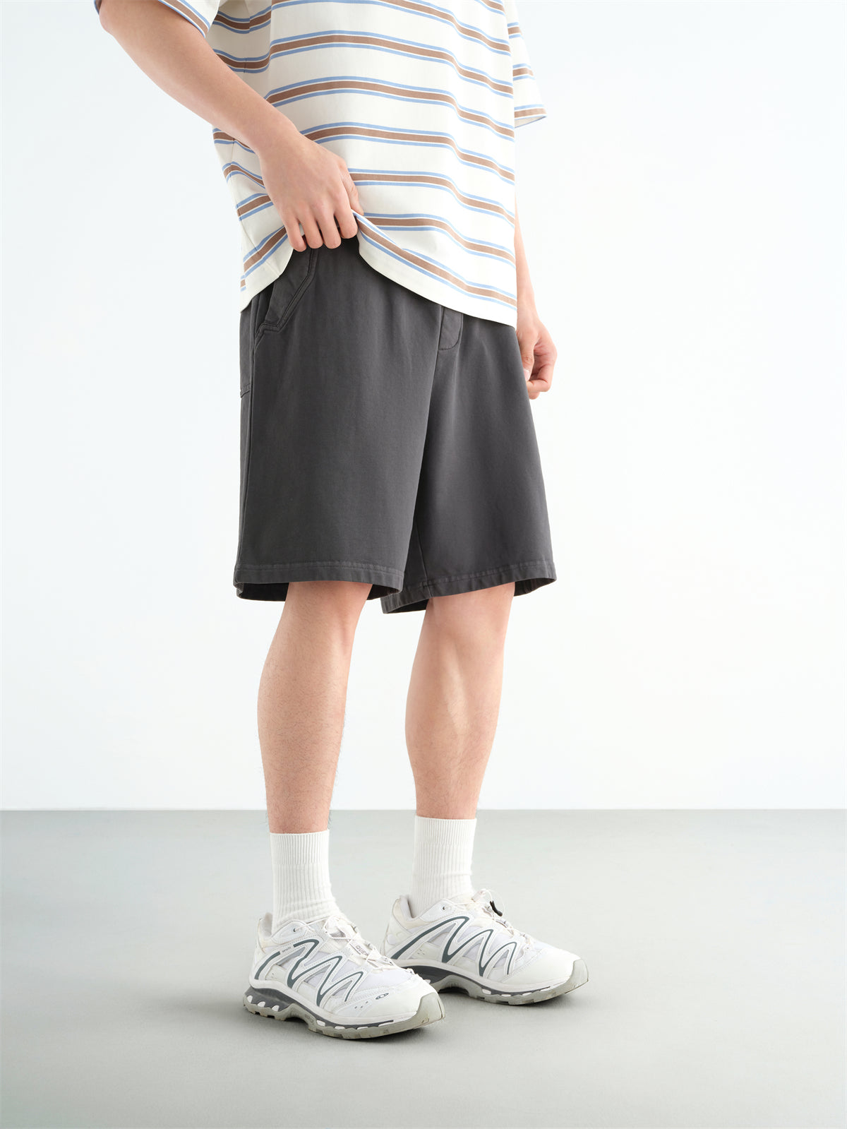 Men's Drawstring-Waist Sports Shorts