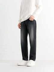 Men's Vintage Gradient Wash Tapered Jeans