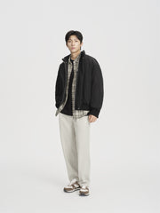 Men's Drawstring Waist Straight-Leg Sweatpants