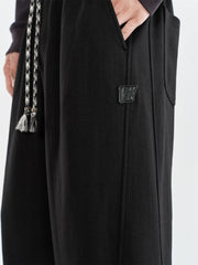 Men's Drawstring-Waist Straight Casual Pants