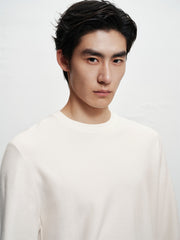 Men's Basic Textured Knit Sweater