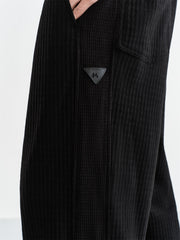 Men's Textured Jacquard Straight-Leg Sweatpants