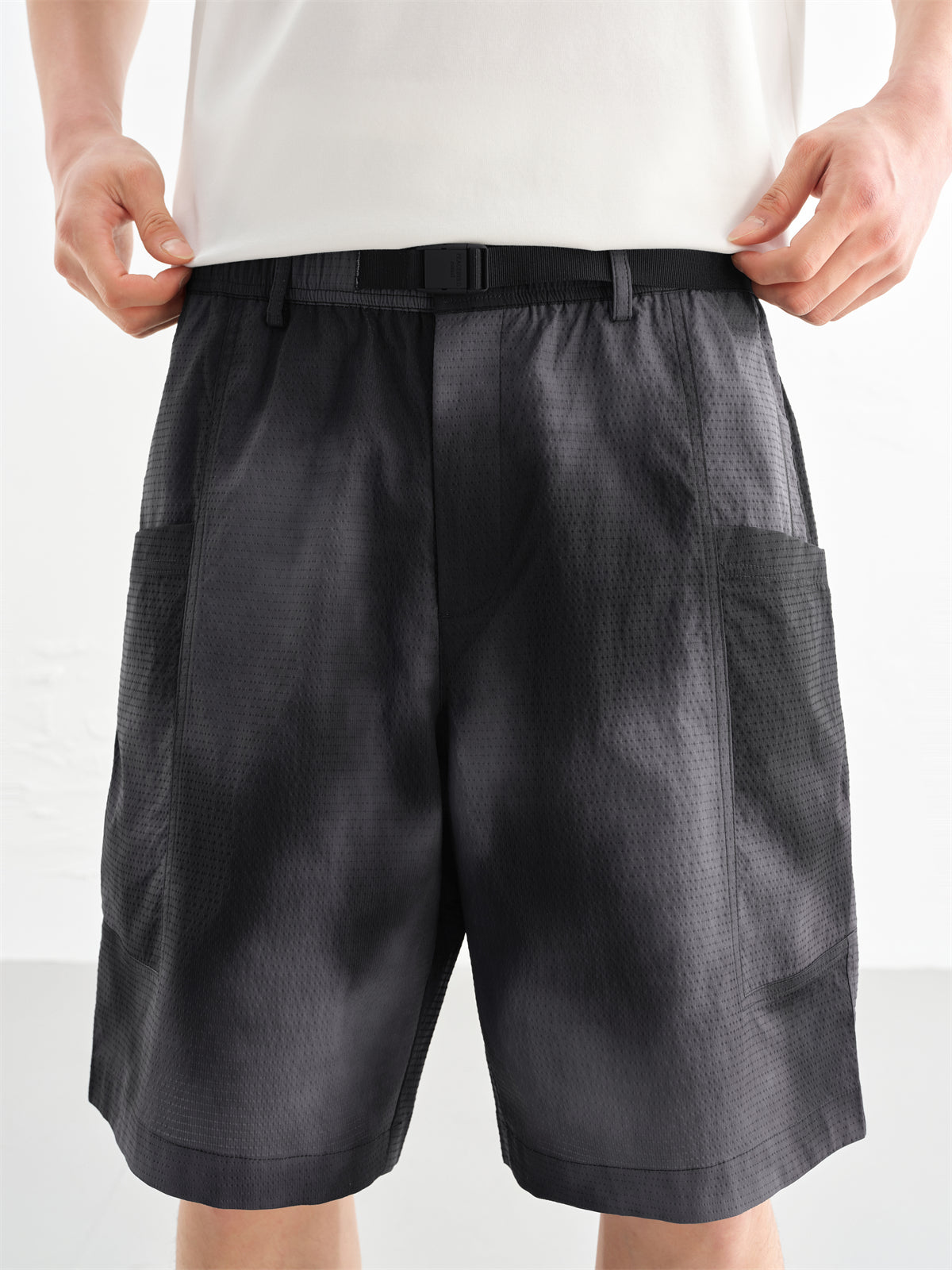 Men's Tie-Dye Utility Shorts