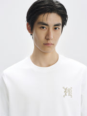 Men's Crewneck T-Shirt with Back Print