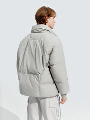 Men's Zipper Puff Jacket