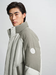 Men's Colorblock Puffer Jacket
