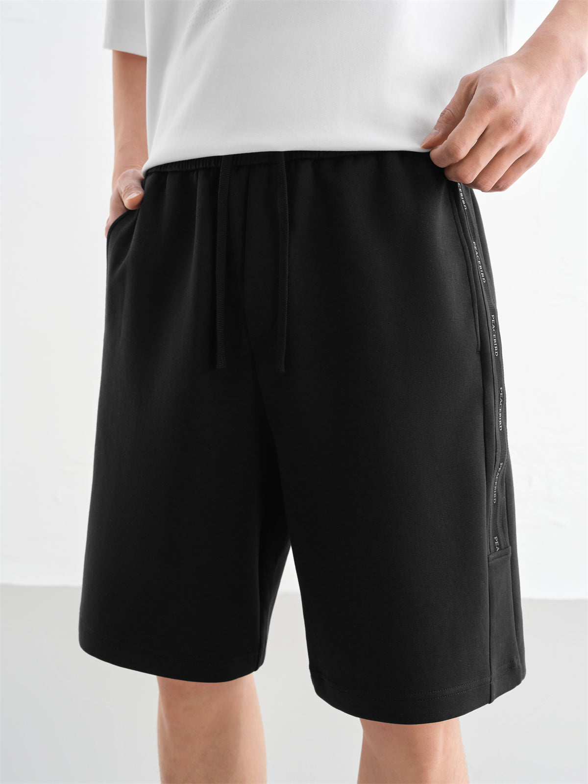 Men's Knit Drawstring Sport Shorts