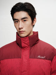Men's Water-Repellent Tonal Puffer Jacket