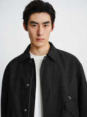 Men's Allover Jacquard Padded Jacket