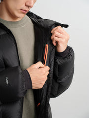 Men's Hooded Thermal Goose Down Jacket