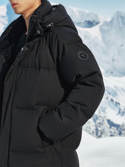 Men's Long Outdoor Thermal Down Coat