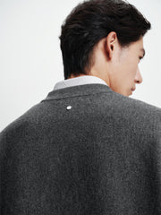 Men's Textured Solid Pullover Sweater