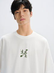 Men's Contrast Print Cotton T-Shirt