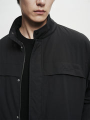 Men's Short Stand-Collar Tailored Down Jacket