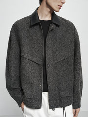 Men's Tweed-Texture Jacket