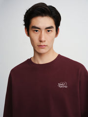 Men's Cotton Embroidered Graphic Sweatshirt