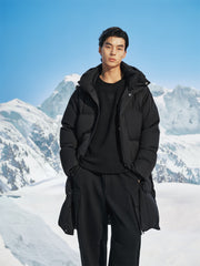 Men's Long Outdoor Thermal Down Coat