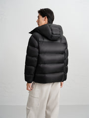 Men's Hooded Thermal Goose Down Jacket