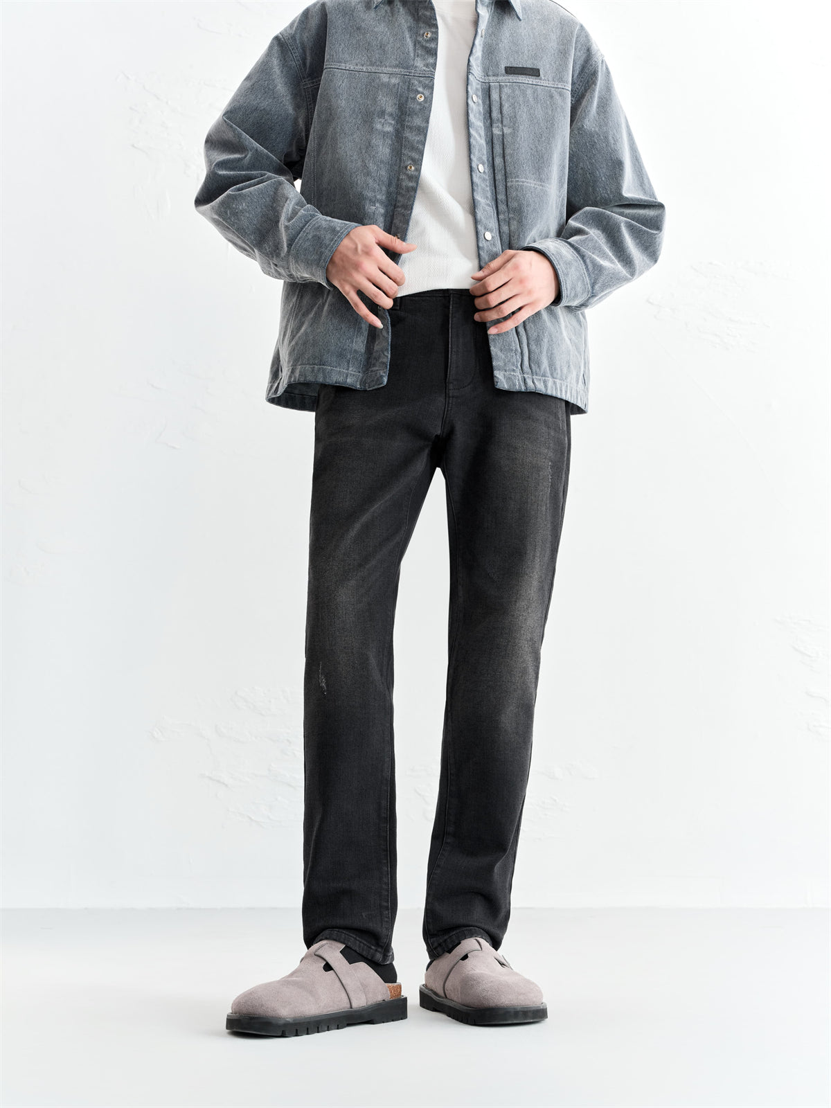 Men's Vintage Slim-Fit Jeans