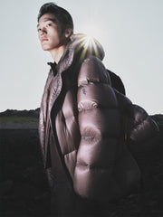 Men's Oversized Thermal Hooded Goose Down Jacket