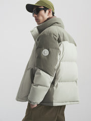Men's Colorblock Puffer Jacket