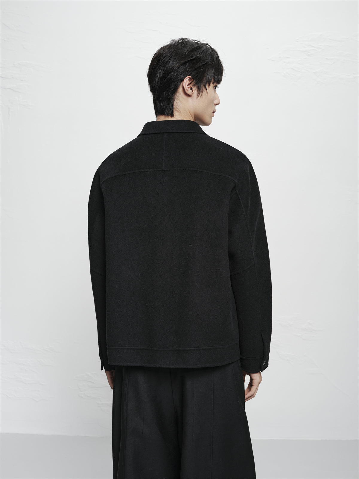 Men's Lightweight Double-Face Wool Jacket