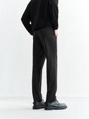 Men's Slim-Fit Stretch Business Trousers