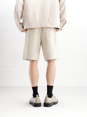 Men's Textured Jacquard Embroidered Shorts