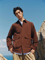 Men's Utility Shirt with Large Pockets