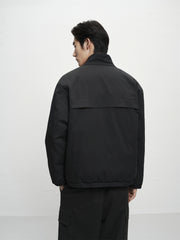 Men's Short Stand-Collar Tailored Down Jacket