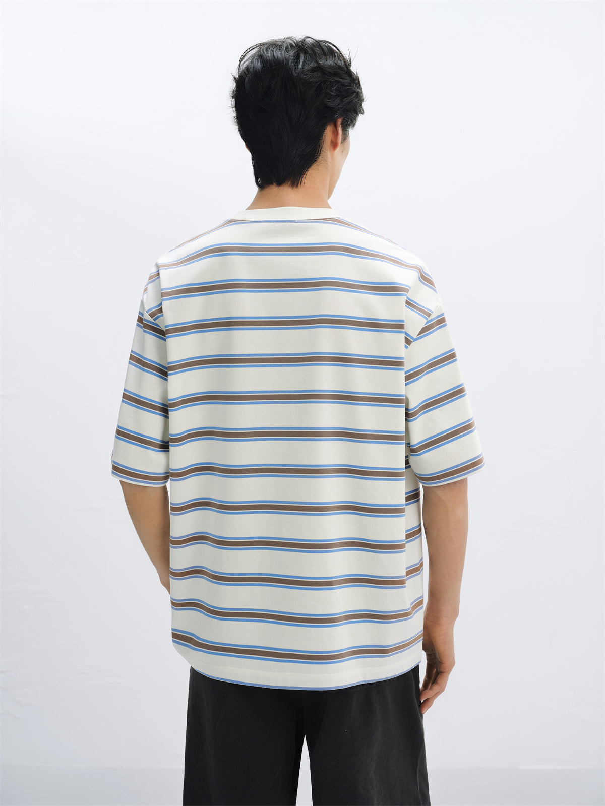 Men's Striped Short-Sleeve T-Shirt