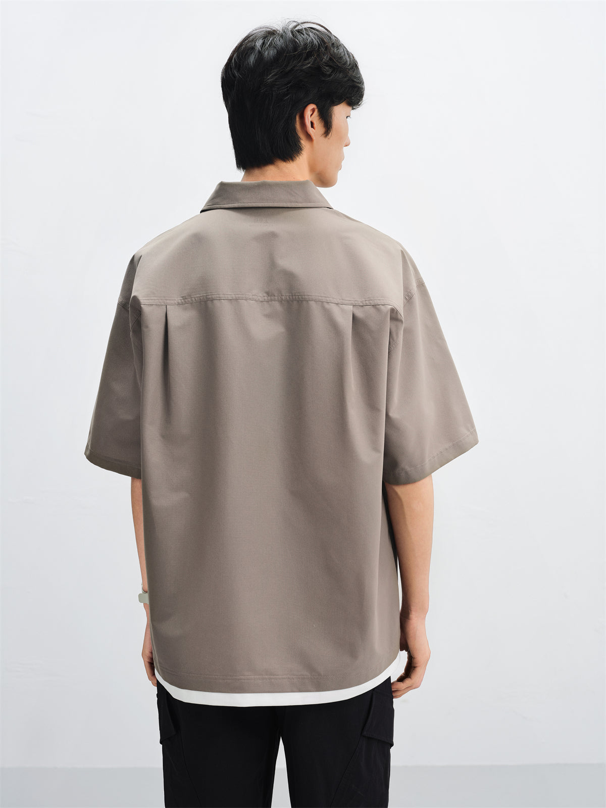 Men's Utility Polo Shirt with Patch Pockets