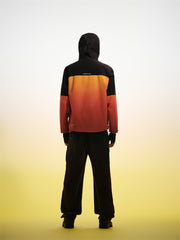 Men's Contrast Color Spliced Jacket