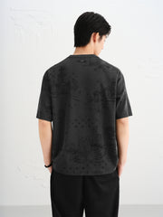 Men's Tonal Allover Print T-Shirt